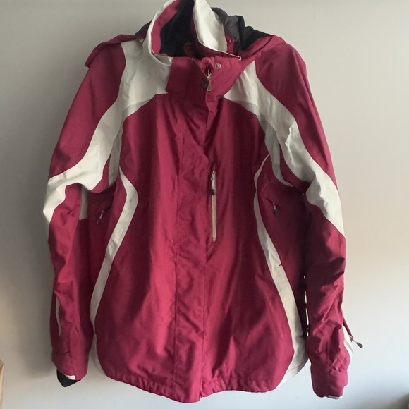 Rossignol Expert 10,000 XL Women's Ski Jacket Snow Winter Pink. -See Desc. - Picture 2 of 16